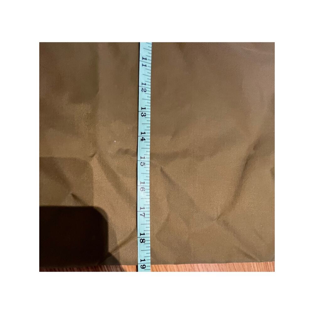Hartmann Drawstring 13" x 19" Tan Khaki Shoe Laundry Bag - Picture 5 of 6